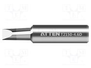 Tip; chisel; 4.6mm; for  soldering iron ATTEN