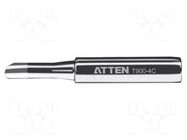 Tip; hoof; 4mm; for  soldering iron,for soldering station ATTEN