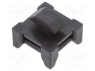 Holder; for cable ties,for profiles; Width of the groove: 8mm FATH
