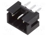 Connector: wire-wire/PCB; socket; male; PIN: 3; SignalBee; straight HIROSE