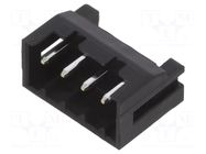 Connector: wire-wire/PCB; socket; male; PIN: 4; SignalBee; THT; 2mm HIROSE
