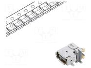 Connector: ix Industrial; socket; IX; male; PIN: 10; gold-plated HIROSE