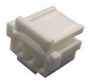 CONNECTOR HOUSING, RCPT, 3POS, 2MM