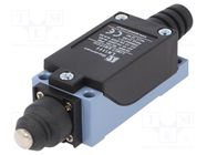 Limit switch; pin plunger Ø8mm; NO + NC; 5A; max.250VAC; IP65 SPAMEL