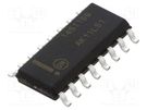 IC: digital; BCD to 7-segment,decoder,driver,latch; SMD; SO16 ONSEMI