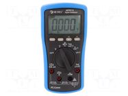 Digital multimeter; LCD; (6000); VDC: 60mV,1kV; VAC: 60mV,1kV METREL