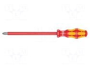 Screwdriver: insulated; Phillips; PH4; Blade length: 200mm; 1kVAC WERA