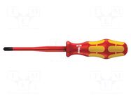 Screwdriver; insulated; PlusMinus PZ-type; PZ2/SL; 1kVAC WERA