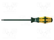 Screwdriver; insulated; square; #1; Blade length: 150mm; 1kVAC WERA