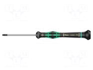 Screwdriver: precision; Torx® with protection; T8H WERA