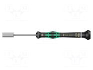 Screwdriver; 6-angles socket; precision; Kraftform Micro WERA