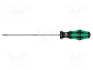 Screwdriver; Pozidriv®; PZ2; Kraftform Plus-300 WERA