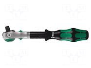 Rattle; 199mm; Teeth: 72; 3/8" WERA