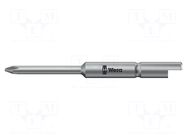 Screwdriver bit; Microstix®; 1; Socket size: 4mm WERA