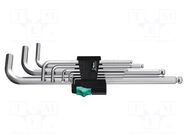 Wrench-set; hex key; 9pcs. WERA