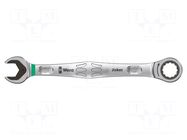 Wrench; combination spanner,with ratchet; 13mm WERA