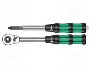 Rattle; Zyklop Hybrid; 281mm; Teeth: 72; Kit: extender 271mm; 1/2" WERA