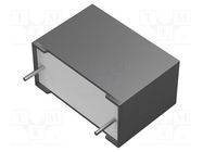 Capacitor: polypropylene; X2; R52; 0.33uF; 18x12.5x9mm; ±10%; 15mm KEMET