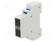 Module: voltage indicator; 80÷500VAC; IP20; Display: LED SPAMEL