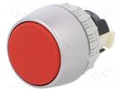 Switch: push-button; 22mm; Stabl.pos: 1; red; IP65; flat; Pos: 2; ST22 SPAMEL