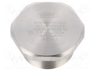 Stopper; M32; 1.5; IP68; stainless steel; V-INOX-Ex-d; with seal HUMMEL