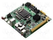 Mini-ITX motherboard; x86-64; LGA1151 compatible; 12VDC; DDR4 AAEON