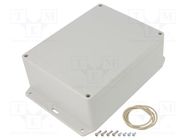 Enclosure: multipurpose; X: 146mm; Y: 186mm; Z: 75mm; Ritec; IP65 HAMMOND