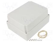 Enclosure: multipurpose; X: 146mm; Y: 186mm; Z: 90mm; Ritec; IP65 HAMMOND