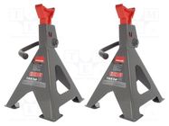 Jack stand; 2pcs; 6000kg; Hmin: 382mm; Hmax: 600mm PROLINE