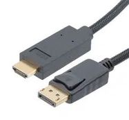 CABLE ASSY, 2.0 HDMI-DP PLUG, 3.3 