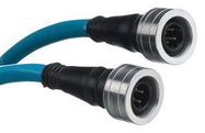 SENSOR CORD, 4P, M12 PLUG-PLUG, 1M