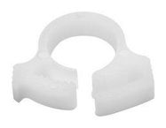 SNAPPER HOSE CLAMP, POLYACETAL, WHITE, 8.84MM, PK100