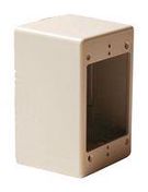 ELECTRICAL JUNCTION BOX, 1WAY, OFF WHITE