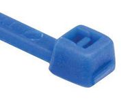 CABLE TIE, 100MM, ETFE, 18LB, BLUE