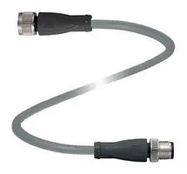 SENSOR CORD, 5P M12 RCPT-M12 PLUG, 5M