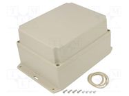 Enclosure: multipurpose; X: 146mm; Y: 186mm; Z: 110mm; Ritec; ABS HAMMOND