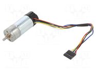 Motor: DC; with encoder,with gearbox; LP; 12VDC; 1.1A; 560rpm POLOLU