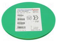 Markers; Marking: 7; 2÷5mm; PVC; yellow; -65÷105°C; leaded; HGDC2-5 HELLERMANNTYTON