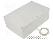 Enclosure: multipurpose; X: 146mm; Y: 222mm; Z: 75mm; Ritec; IP65 HAMMOND