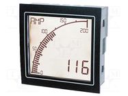 Ammeter; digital,mounting,programmable; 0÷5A,0A÷10kA1; on panel TRUMETER