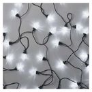 LED Christmas chain – cones, 9.8 m, outdoor and indoor, cool white, programmes, EMOS