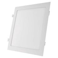 LED recessed luminaire NEXXO, square, white, 25W, warm white, EMOS