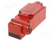 Safety switch: key operated; XCSB; NC + NO x2; IP67; metal; red 