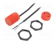 Safety switch: magnetic; XCSDMR; NC x2; IP67; plastic; 100mA; 2m TELEMECANIQUE SENSORS