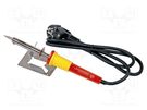 Soldering iron: with htg elem; Power: 60W; 230V; stand ROTHENBERGER INDUSTRIAL