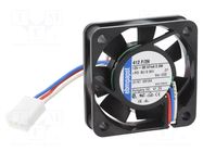Fan: DC; axial; 12VDC; 40x40x10mm; 8.88m3/h; 26dBA; slide; 6000rpm EBM-PAPST