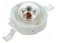 Power LED; red; EMITER; 140°; 350mA; 650÷670nm; 1W; 2÷3VDC OPTOSUPPLY
