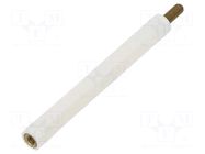 Insulating sleeve; Int.thread: M3; L: 55mm; UL94V-2; polyamide DREMEC