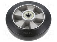 Transport wheel; Ø: 200mm; W: 50mm; 450kg; rubber; ALGE; -30÷70°C RADER