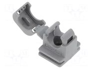 Bracket; polyamide 6; PMACLIP SFH; grey; Size: 7; PMACLIP PMA